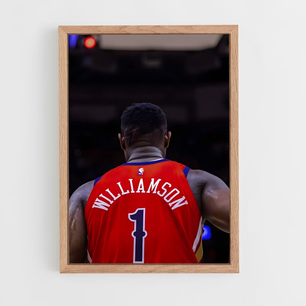 Poster Slam Dunk Zion – affiche Basketball (vue 4)